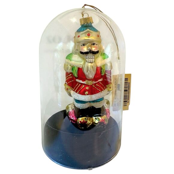 NEW Vintage HARRODS Limited Series Hand Crafted Nutcracker Glass Ornament 6" - Picture 6 of 11